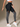 Yoga Pants - Upper Black & Lower Gray image 1